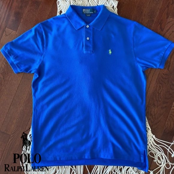 Polo Ralph Lauren Other - RL Polo | blue/ lime green pony Polo